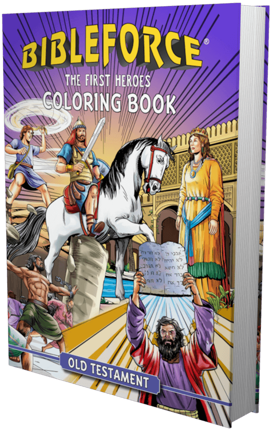 Old Testament The First Heroes Coloring Book