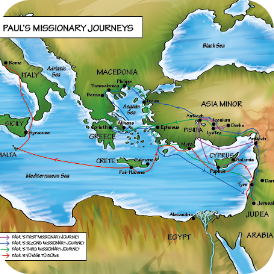 Paul's Missionary Journey Acts13